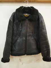 HARLEY DAVIDSON⭐︎42 リアルムートンジャケットB-3 黒 ボマー HARLEY DAVIDSON⭐︎42 リアルムートンジャケットB-3 黒 ボマー