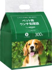 【迅速発送】by  犬用 ウンチ処理袋 無香料 300枚 (トイレに流せる)