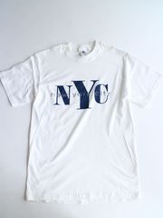 Tシャツ "NYC"　古着　ビンテージ　アメリカ 60's 70's 80's 90's レディース古着 vintage usa ヴィンテージ　ユーロ
