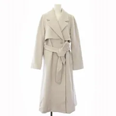 ミッシュマッシュ MISCH MASCH トレンチライクコート アウター ロング 38 ライトグレー MM348605 /TKのサムネイル