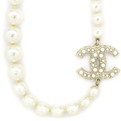 シャネル　パール　ネックレス シャネル CHANEL ネックレス ココマーク パールネックレス GP
