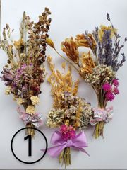 ドライフラワー 各種 ブーケ 無農薬のお花で作りました ハンドメイド  プレゼント インテリア