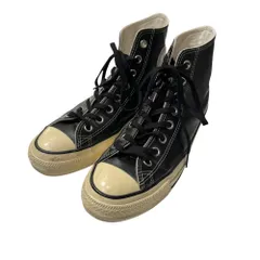CONVERSE (コンバース) ■ ⑤ 24093313002230 LEATHER ALL STAR US HI メンズ ブラック 26.0cm