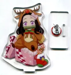 【中古】アクリルスタンド・アクリルパネル 竈門禰豆子 「鬼滅の刃×ufotable cafe クリスマスイベント2020 ランダムアクリルスタンド Aグループ」