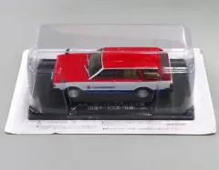 【中古】ミニカー [単品] 1/43 日産 ブルーバードバン 910型 日産サービスカー仕様(レッド×ホワイト×ブルー) 「懐かしの商用車コレクション vol.45」 同梱品のサムネイル