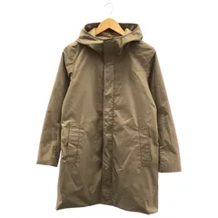 EDIFICE (エディフィス) 20020300100110 KOMATSU ストレッチツイル フードステンカラー コート メンズ ベージュ S