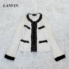 2025年最新】LANVIN COLLECTION レディース ノーカラージャケットの
