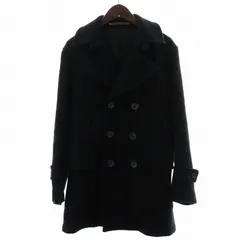 サイ ベーシックス SCYE BASICS ピーコート Pコート ダブル ウール ショート 38 M 黒 ブラック 5111-73508 ■GY18のサムネイル