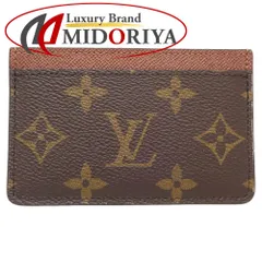 LOUIS VUITTON ルイヴィトン モノグラム ポルトカルトサーンプル M61733 カードケース ブラウン/180294【中古】 - メルカリ