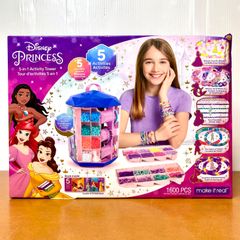 ディズニー ジュエリータワー 手作りジュエリーキット 女の子向け アクセサリー おもちゃ キッズ向け 人気 可愛い ブレスレット