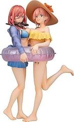 [중고] 윙 5등분의 신부 나카노 이치카 & 나카노 미요리 1/7스케일 ABS&PVC제 도장이 끝난 완성품 피규어