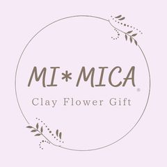 受注製作】クレイフラワー＊マーガレット開花&つぼみ5本セット