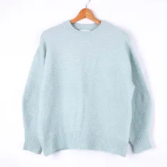 アーバンリサーチ ニット セーター 長袖 ウール/アルパカ混 トップス SENSE OF PLACE レディース Fサイズ グリーン URBAN RESEARCH 【中古】