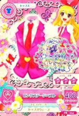 【中古】アイカツDCD PR-024：ピンクステージベスト/星宮いちご