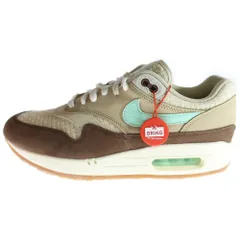 NIKE (ナイキ) AIR MAX 1 PREMIUM CREPE HEMP FD5088-200 エアマックスワン レースアップローカットスニーカー ホワイト/ブラウン US9/27.0cm
