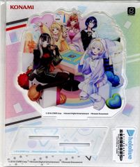 KONAMI 마작 격투 클럽 hololive DEV_IS ReGLOSS 아크릴 스탠드 (아침까지 잠옷 참새)