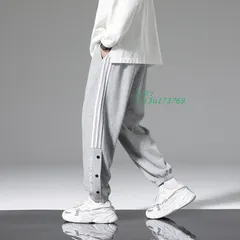 ジャージパンツ スウェットパンツ サイドライン ジョガーパンツ スポーティー ストリート ロングパンツ ユニセックス カジュアル  vii3u173769