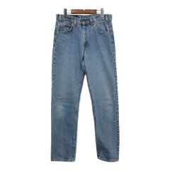 90年代 USA製 Levi's リーバイス 505 デニムパンツ ライトブルー (メンズ W32 L30) 中古 古着 R8249