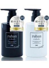 ruban シャンプー トリートメント セット アミノ酸シャンプー【トリプルシルク成分が浸透xシャンプーだけで絹のような手触り×各400ml】のサムネイル