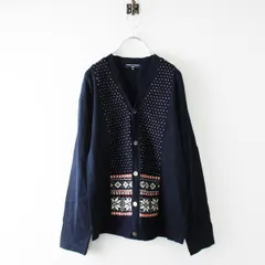 COMME des GARCONS HOMME コムデギャルソン オム AD2011 ニット ドッキング カーディガン XS/ネイビー メンズ【2400012543751】のサムネイル
