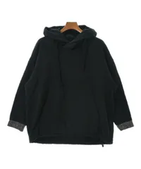 dulcamara swパーカー navy Dulcamara パーカー リネンボーダーBigパーカー メンズ