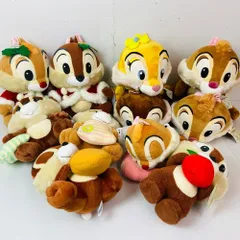 ディズニー チップとデール ぬいぐるみ セット タグ付き