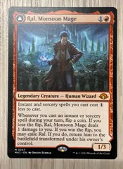 【英語版】マジック・ザ・ギャザリング　モンスーンの魔道士、ラル/Ral, Monsoon Mage/力線の神童、ラル/Ral, Leyline Prodigy