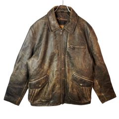 極厚牛革】ROUTE66 シングルライダース 中綿キルティング 黒 本革 重厚 