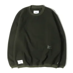 【美品】WTAPS ダブルタップス トップ サイズ:L / 20AW クルーネック プルオーバー トップ (SMOCK / CREWNECK) / オリーブドラブ / トップス 長袖【メンズ】【中古】のサムネイル