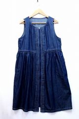 PAULE KA ポールカ  バックボタン ノースリーブ カットソー  M ライトブルー 196420】PAULE KA ポールカ バックボタン ノースリーブ