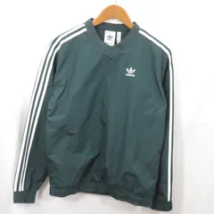 adidas アディカラー ウーブンクルーネック ウインドブレーカー