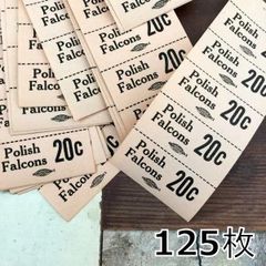 【20%】ヴィンテージ【２種】プライスラベルセット(海外チケット(ロールチケット 158・R-1107 20C チケットラベル 1冊 25シート（ラベル125枚分