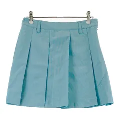 サイズ：XS FIDRA フィドラ  プリーツ スカート 千鳥柄 ブルー系 [240101235809]# ゴルフウェア レディース ストスト