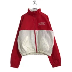 AUGUSTA ナイロン ジャケット M レッド ホワイト アメリカ製 古着卸 アメリカ仕入 a512-5369