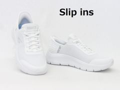 レディース スケッチャーズ SKECHERS スリップインズ 124836 ホワイト ゴーウォーク メモリーフォーム Slip ins GO WALK MEMORY FOAM