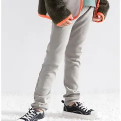 Bee【クーポン利用で20％OFF♪】ストレッチパンツ◇スキニー×グレージュ◇韓国子供服 韓国子ども服 韓国こども服 キッズ 女の子 ガールズ 100 110 120 130 140 150