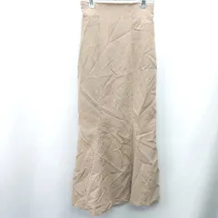 ◇ ⊇ LILLIAN CARAT リリアンカラット ロング マーメイド スカート サイズ1 ブラウン系 レディース E  【1409100017472】