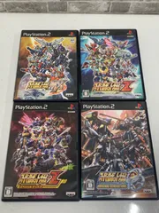 PS2ソフト スーパーロボット大戦シリーズ 4本セット
