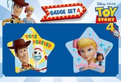 トイ・ストーリー４ TOY STORY 4 缶バッジセット A /IBA-138