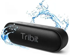 【VGP 2022 SUMMER 受賞】 Tribit XSound Go Bluetooth スピーカー (16W 24時間連続再生) ポータブル ブルートゥーススピーカー IPX7完全防水 ワイヤレスステレオ対応/低音強化/大音量/マイ