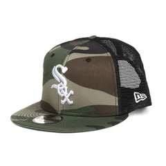 【新品】 NEW ERA ニューエラ MLB メッシュキャップ 9FIFTY カモフラージュ シカゴ ホワイトソックス 未使用品