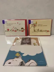 スヌーピー レターセット 立体カードセット2つの3点セット