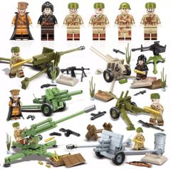ブロックのおもちゃ レゴ互換 ミリタリーミニフィグシリーズ【ソビエト軍】 02