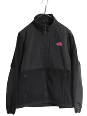 【お得なクーポン配布中!】 ノースフェイス デナリ ジャケット レディース L / The North Face DENALI アウトドア ブラック フリース ナイロン ブルゾン フルジップ 黒