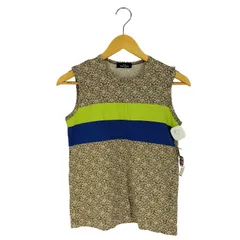 トリココムデギャルソン tricot COMME des GARCONS 切替 花柄 フラワー ノースリーブTシャツ レディース 表記無 のサムネイル