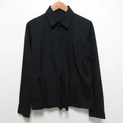 98ss Yohji Yamamoto femme シルクブラウス ブラック 98ss Yohji Yamamoto femme シルクブラウス ブラック - メルカリ