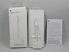 【本体美品・外装破損あり】Apple 純正 Lightning to Digital AV