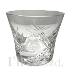 【未使用品】Baccarat　バカラ　ステラ　2014年　イヤータンブラー　クリスタルガラス　クリア　インテリア食器　テーブルウェア　西洋食器　酒器　ロックグラス　コップ　カップ　恒星　クロスカット【中古】【74893】