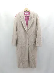 ◇ ⊇ fredy emue フレディ エミュ バイカラー 長袖 ロングコート サイズ38 ベージュ系 レディース E  【1503060032978】のサムネイル
