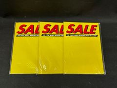 POP用紙、ＳＡＬＥ　SA-01　182×257ｍｍ　50枚×3冊　まとめ売り